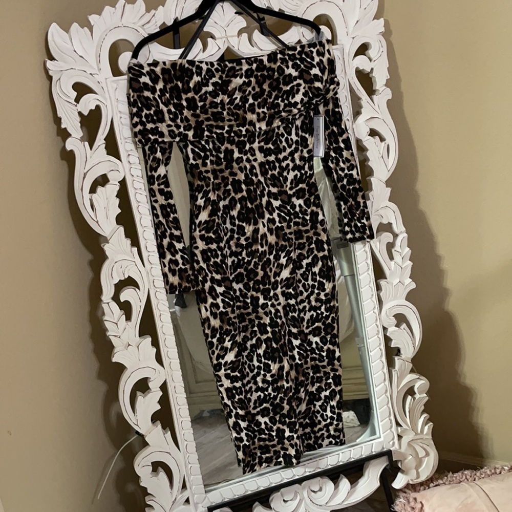 Leopard Bodycon Dress